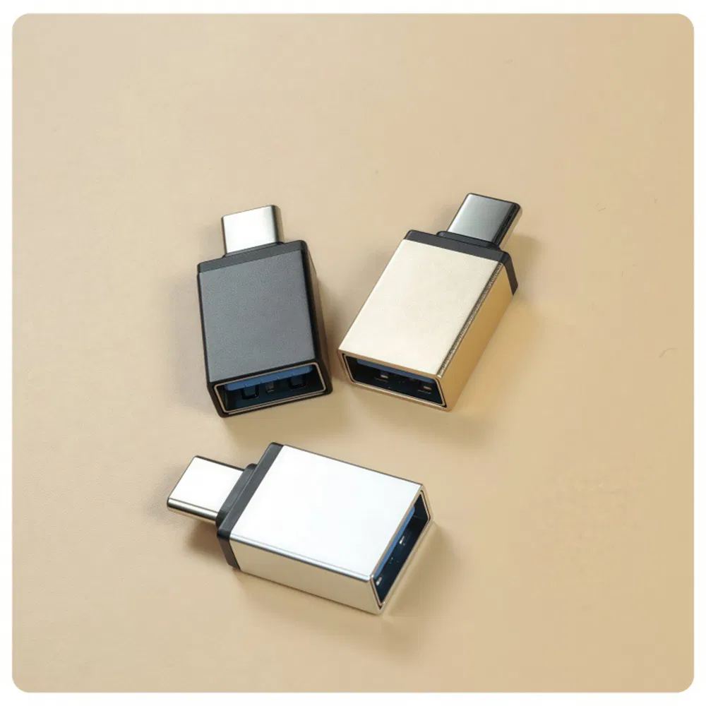 Адаптер OTG Type-C USB 2.0 для подключения флешек и клавиатур