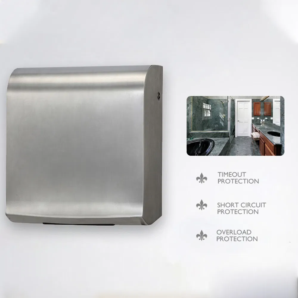 10-15s Drying Time Small Portable Electric High-Speed Automatic Sensor Jet Hand Dryer