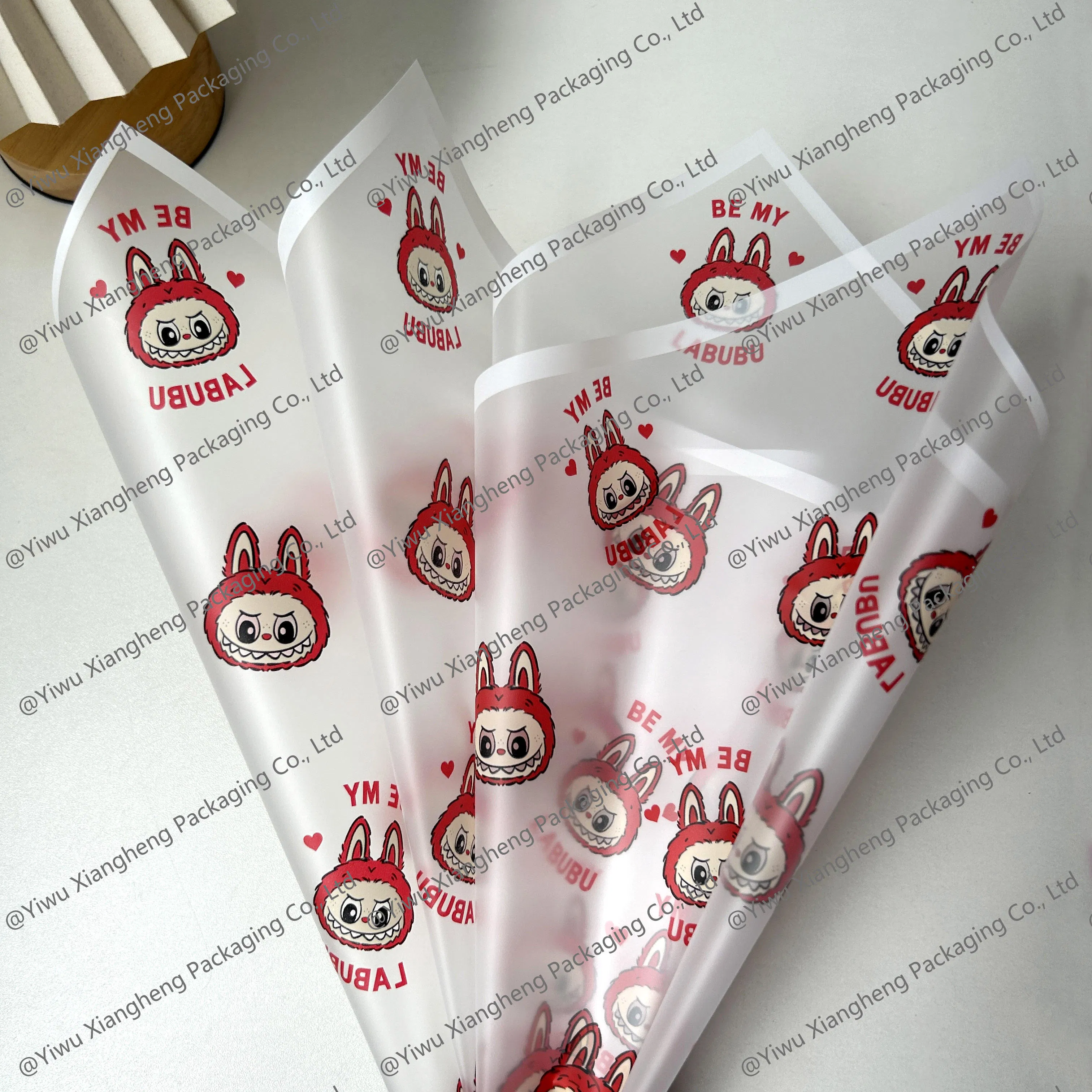 Korean Waterproof Wrapping Paper for Flower New Design Bouquet Packaging Paper