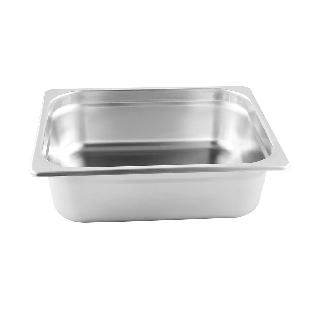 1/2 100 mm Sizes Hotel Supplies Buffet Catering Steam Table Seafood Pan