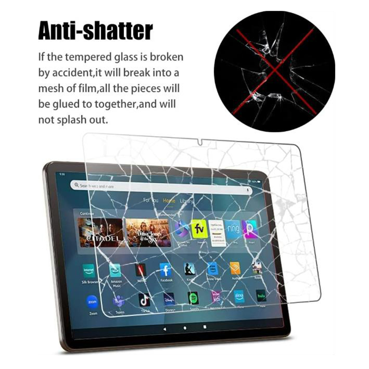 Anti Scratch HD Clear Tempered Glass Screen Protector for Lenovo Tab P12 12.7 Inch/Lenovo Xiaoxin Pad PRO 12.7 Inch 2023 Tb-370fu