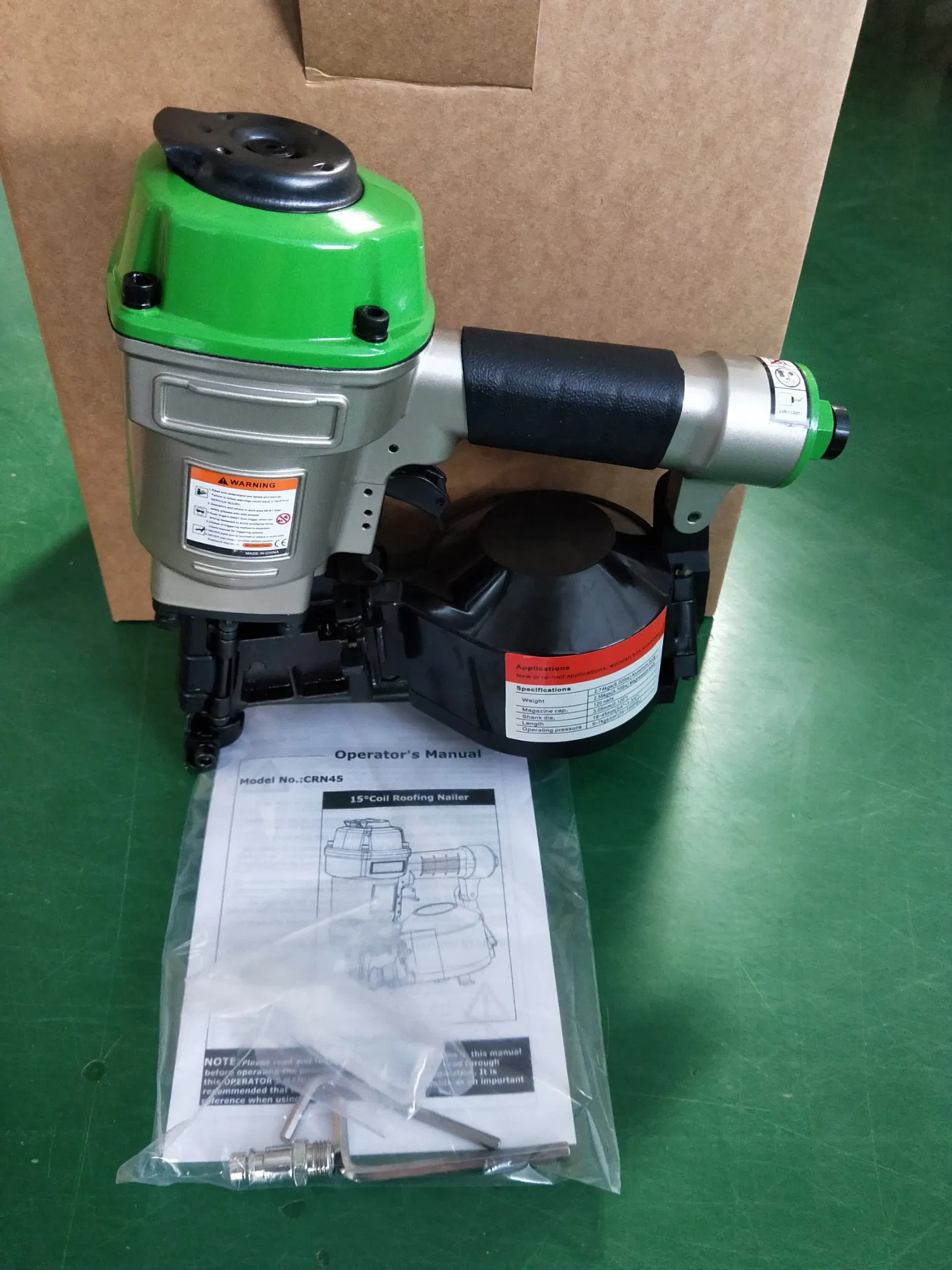 Пневматический гвоздезабивной пистолет CRN45 для кровли