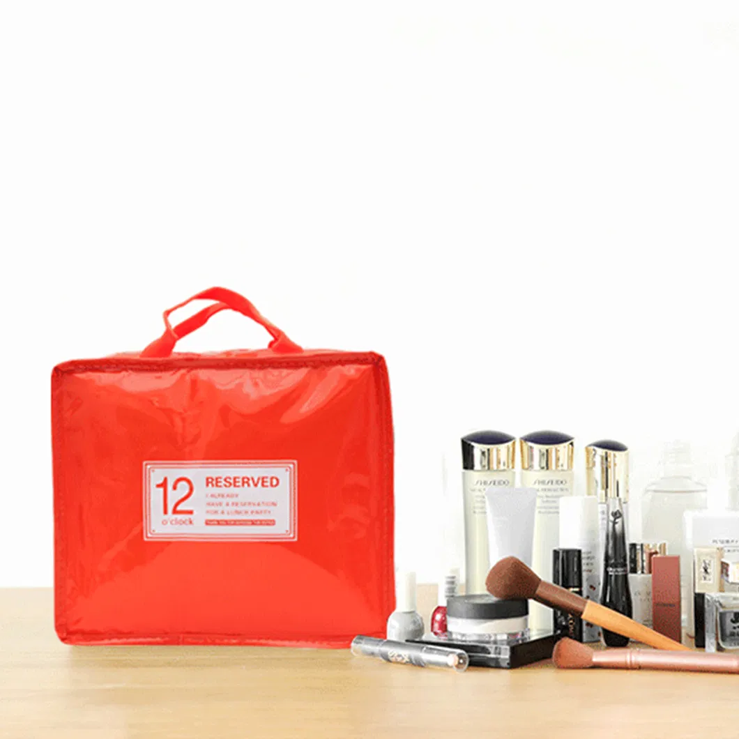 Wholesale Large Capacity Travel Organization Bag Classical Bag High Quality Heavy Duty Transparent PVC Cosmetic Bag