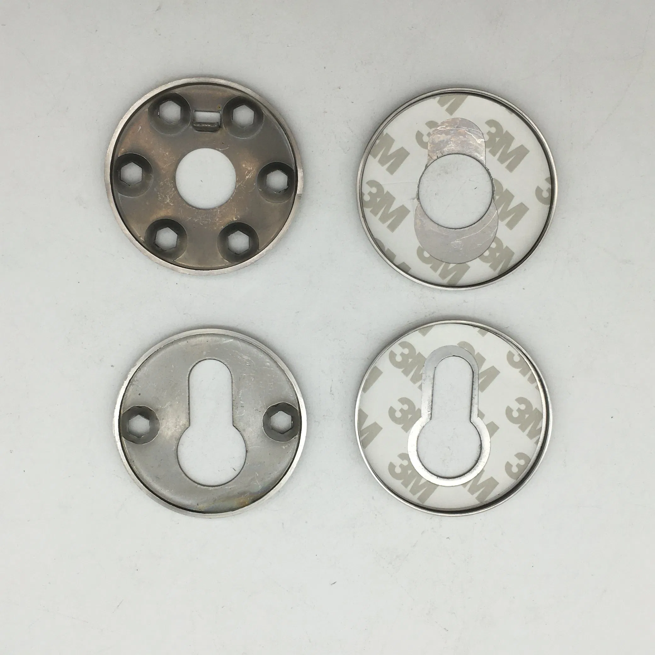 Door Hardware Round Rosette Stainless Steel Brushed Nickel