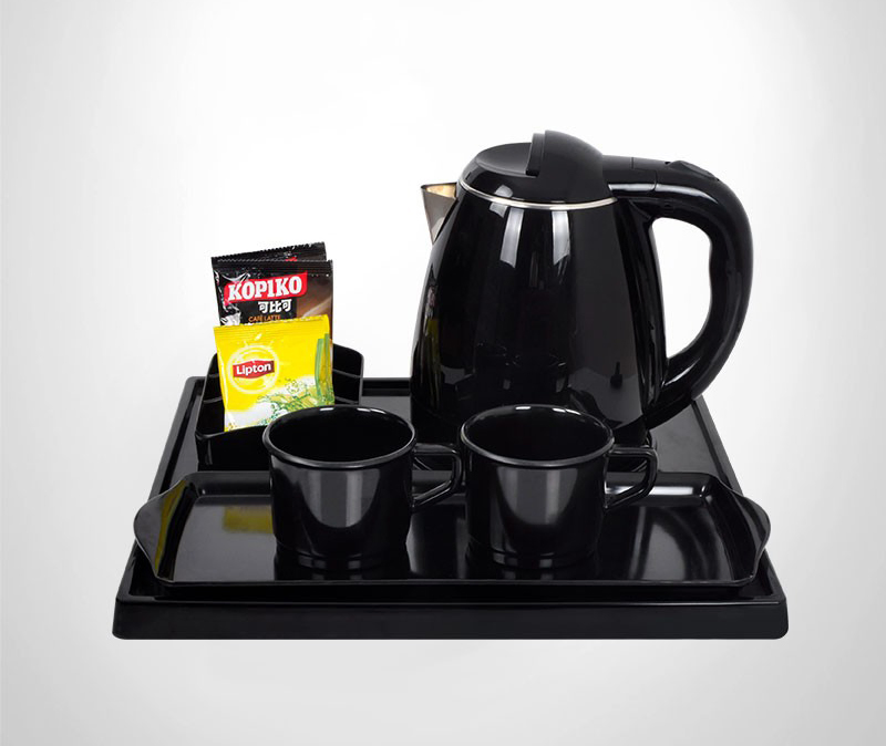 1.2L Hotel Electric Kettle with Welcome Tray Set