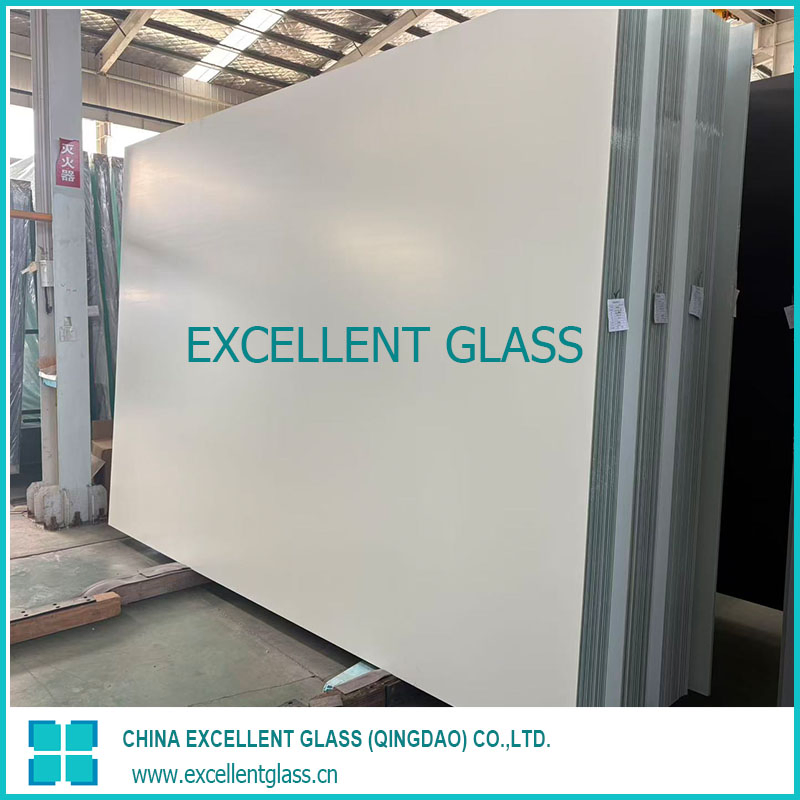White Patinted Glass/Colored Galss/Shaped Glass/Vinyl Backed Glass/Wardrobe Doors