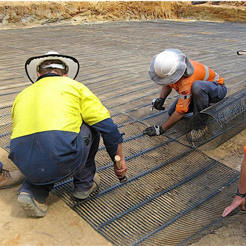 Factory Price Plastic Polypropylene PP Biaxial Uniaxial Geogrids for Construction