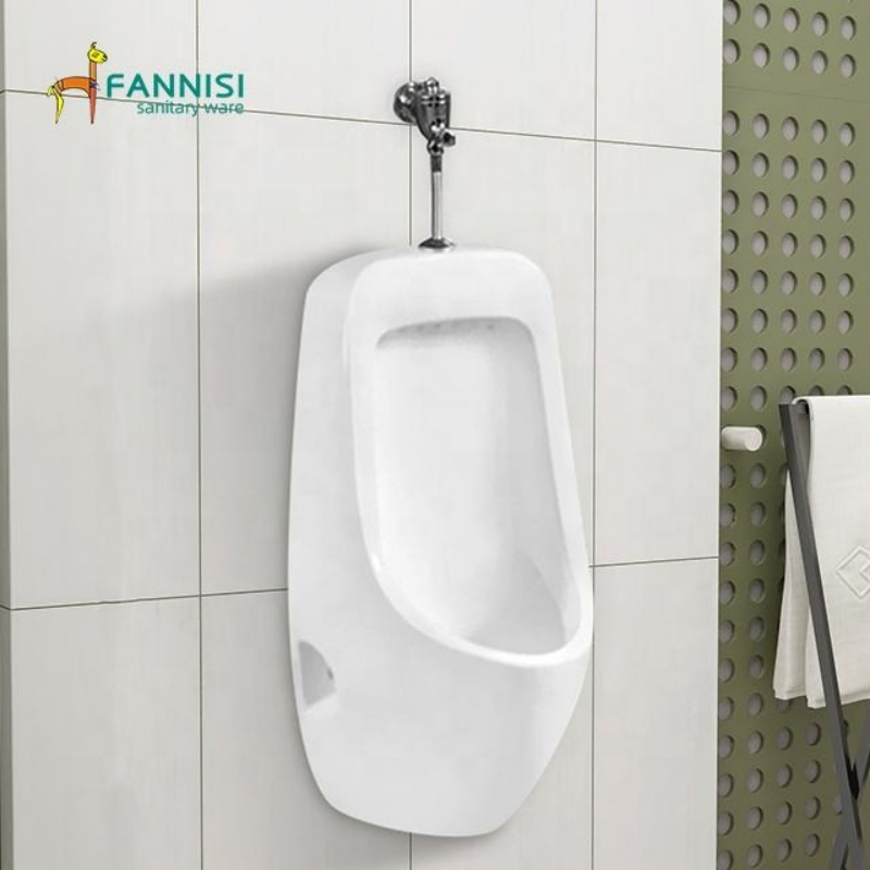 Factory Wholesale Bathroom Men Automatic Sensor Ceramic Urinal