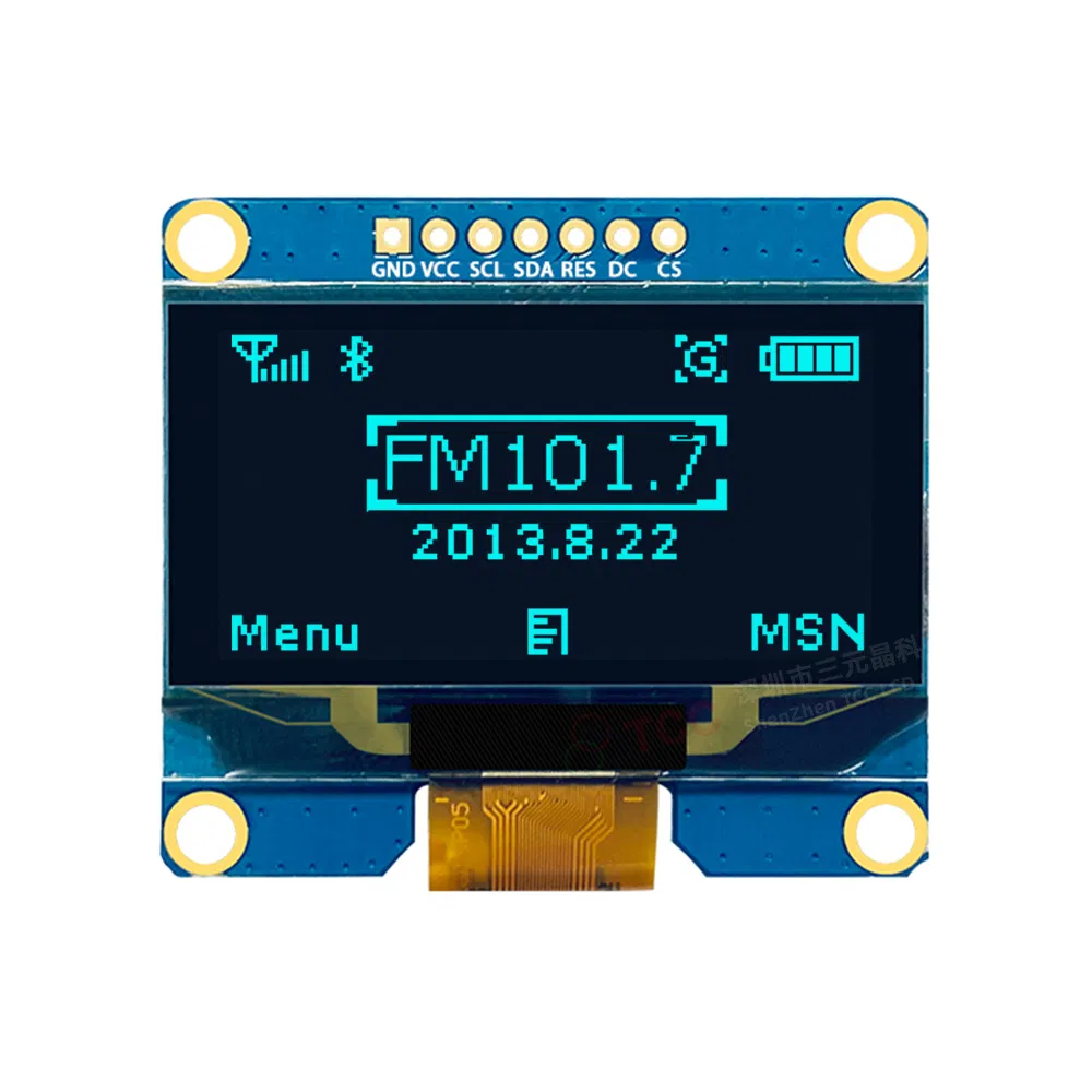 OLED-дисплей 1.54 дюйма, 128x64, интерфейс I2C/SPI