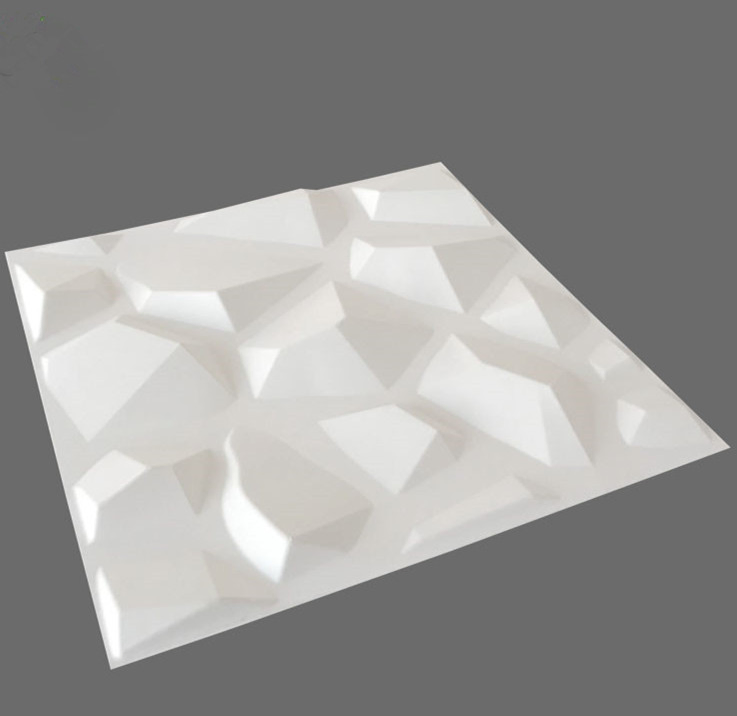 3D Embossed Fiber Wall Panel Used for Sofa Decoration