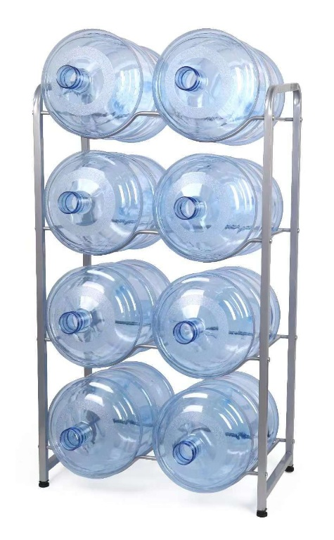 Water Dispenser for 5 Gallon Water Bottle Shelf Rack Cradle Bucket Shelf (HBC-D8)