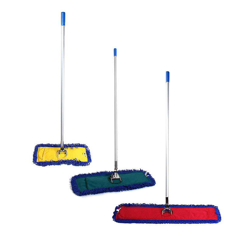 Экологичная хлопковая швабра с вращающейся насадкой