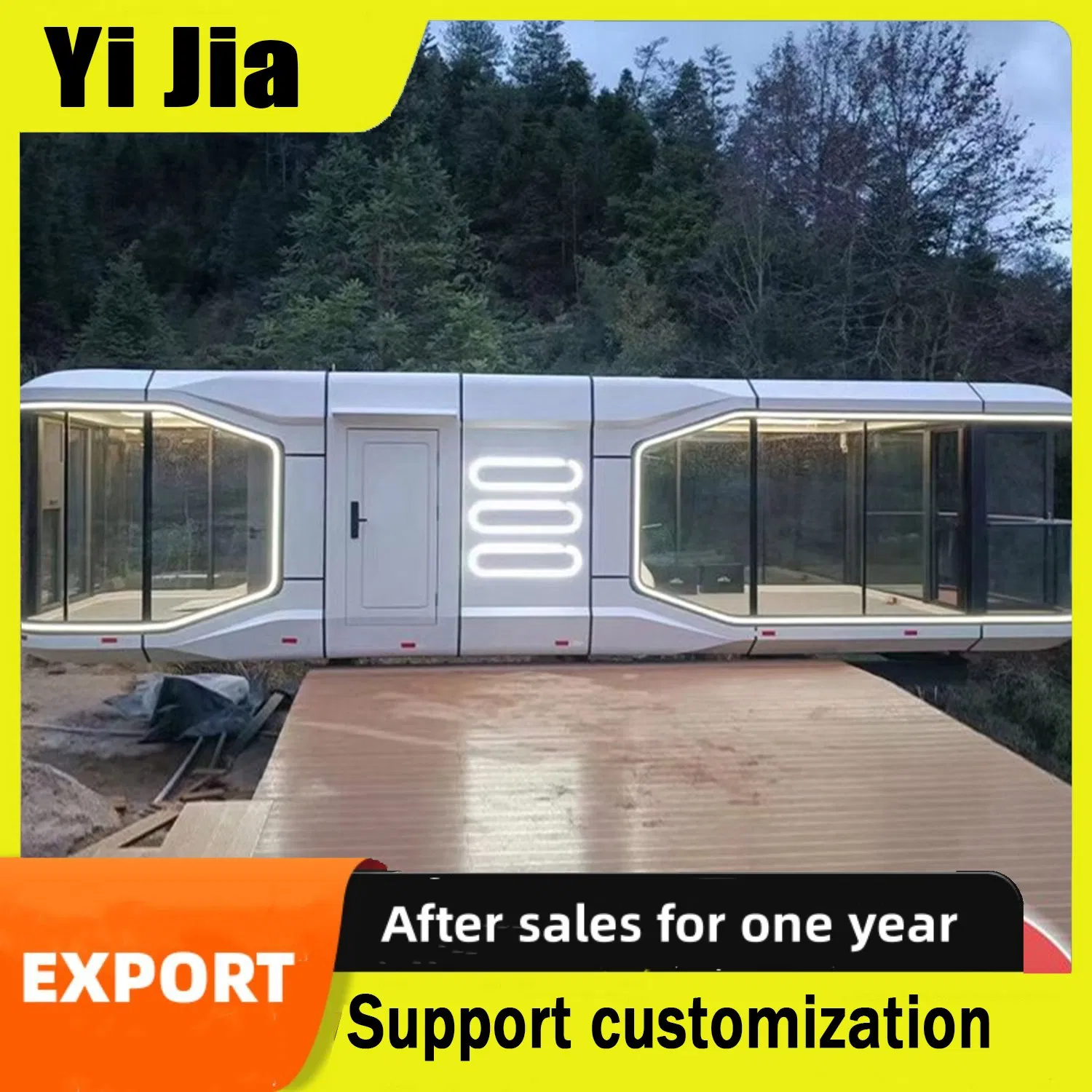 Made in China Prefabricated Capsule Room Luxury Temporary Housing for Tourist Hotels, Hotels, Natural Scenic Spots