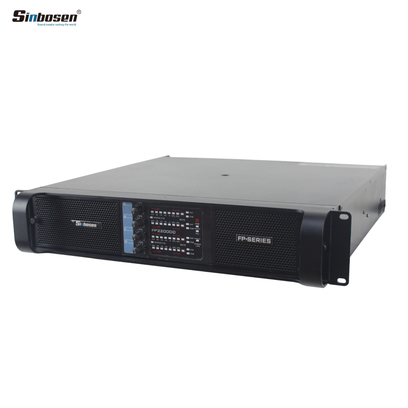 Power Amplifier 8000 Watt Ds-22q Professional Power Amplifier Class Td 4 Channel Audio