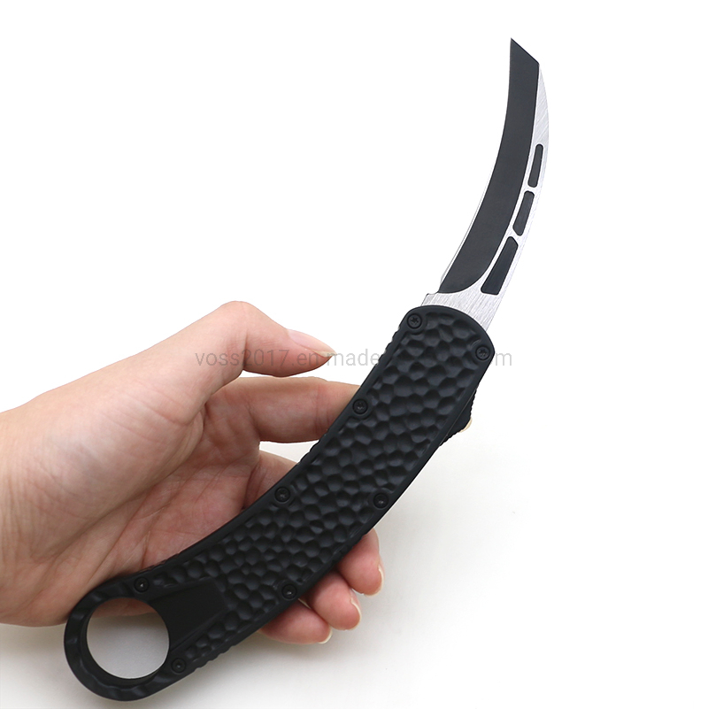 8.75 "Otf-Cannonball Crater Automatic Karambit Knife