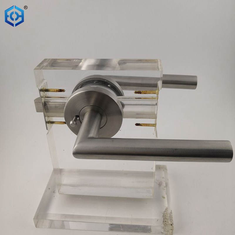 with Push Button Privacy Door Handle Lock