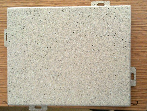 Liquid Sprayed Solid Aluminum Sheet Environmental Curtain Wall Decoration Materials