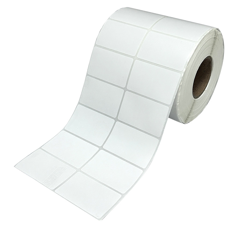 Custom Barcode Label Roll Direct Thermal Label for Upc White Products