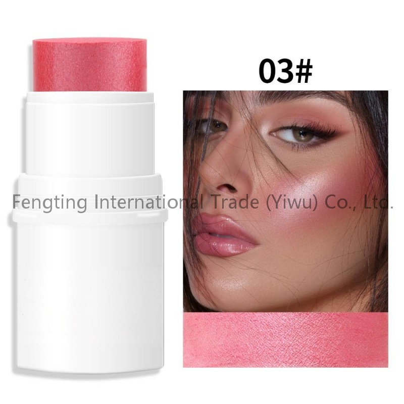 High Pigment Natural Tint Matte Blusher Soft Lip & Cheek Single Lightweight Moisturizer Wholesale Blush Stick