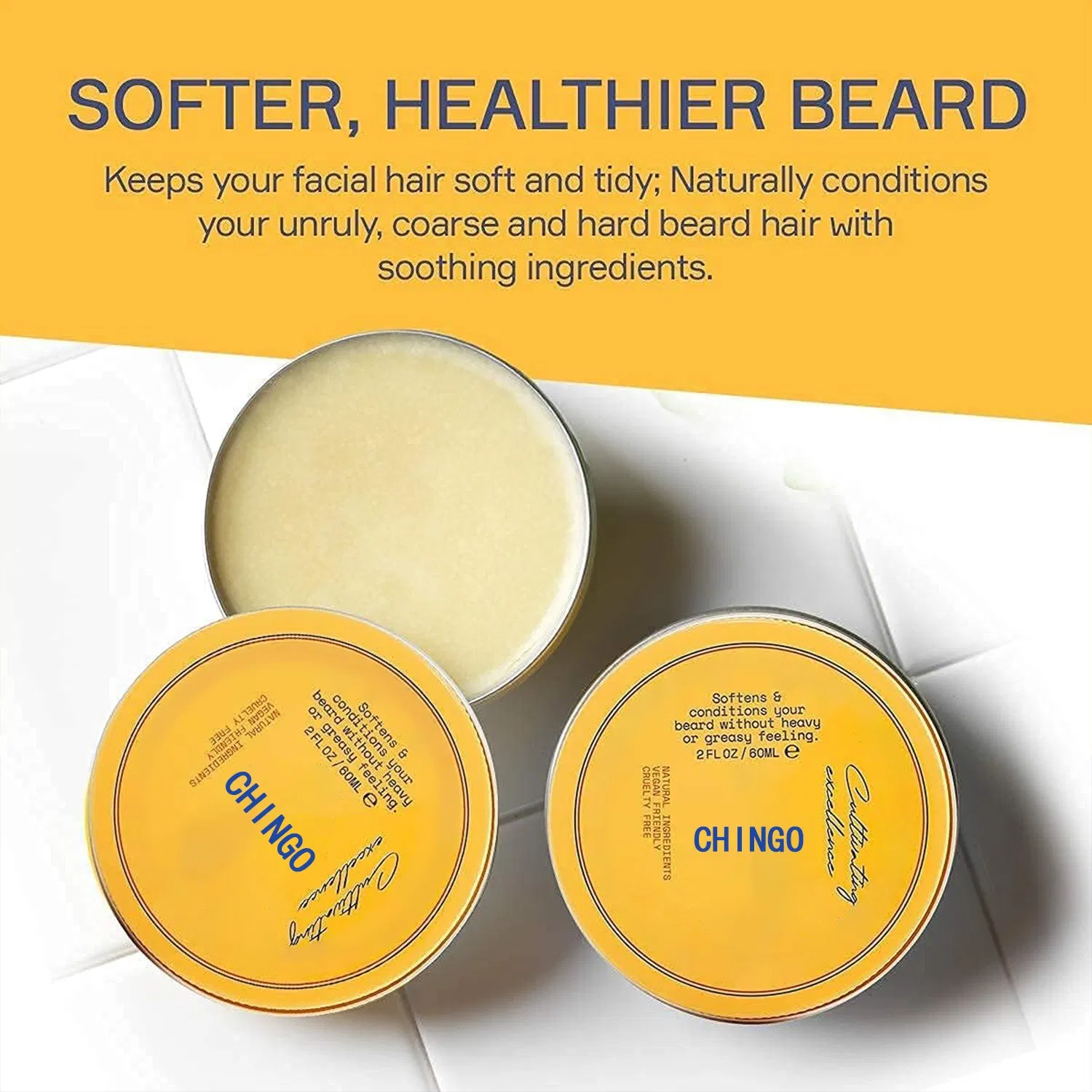 Budget Beard Balm Ensures Long-Lasting Fullness Fills Patchy Areas Gently