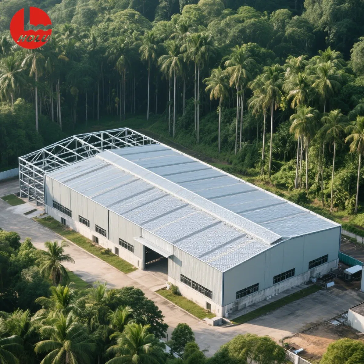 Durable Galvanized Steel Structure Workshop or Warehouse for Efficient Building Solutions