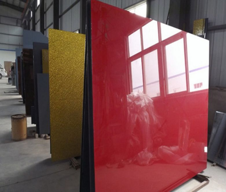 Deep-Processed Glass Architectural Decoration Factory's Spray Painting Baking Paint Silk Screen Printing Colored Decorative