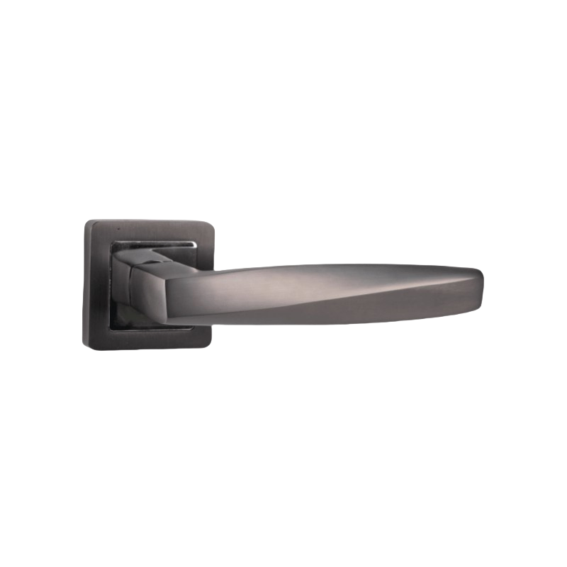 Factory Supply Custom Luxury Bedroom Hotel Lever Lock Internal Gold Door Handle Set for Wooden Doors