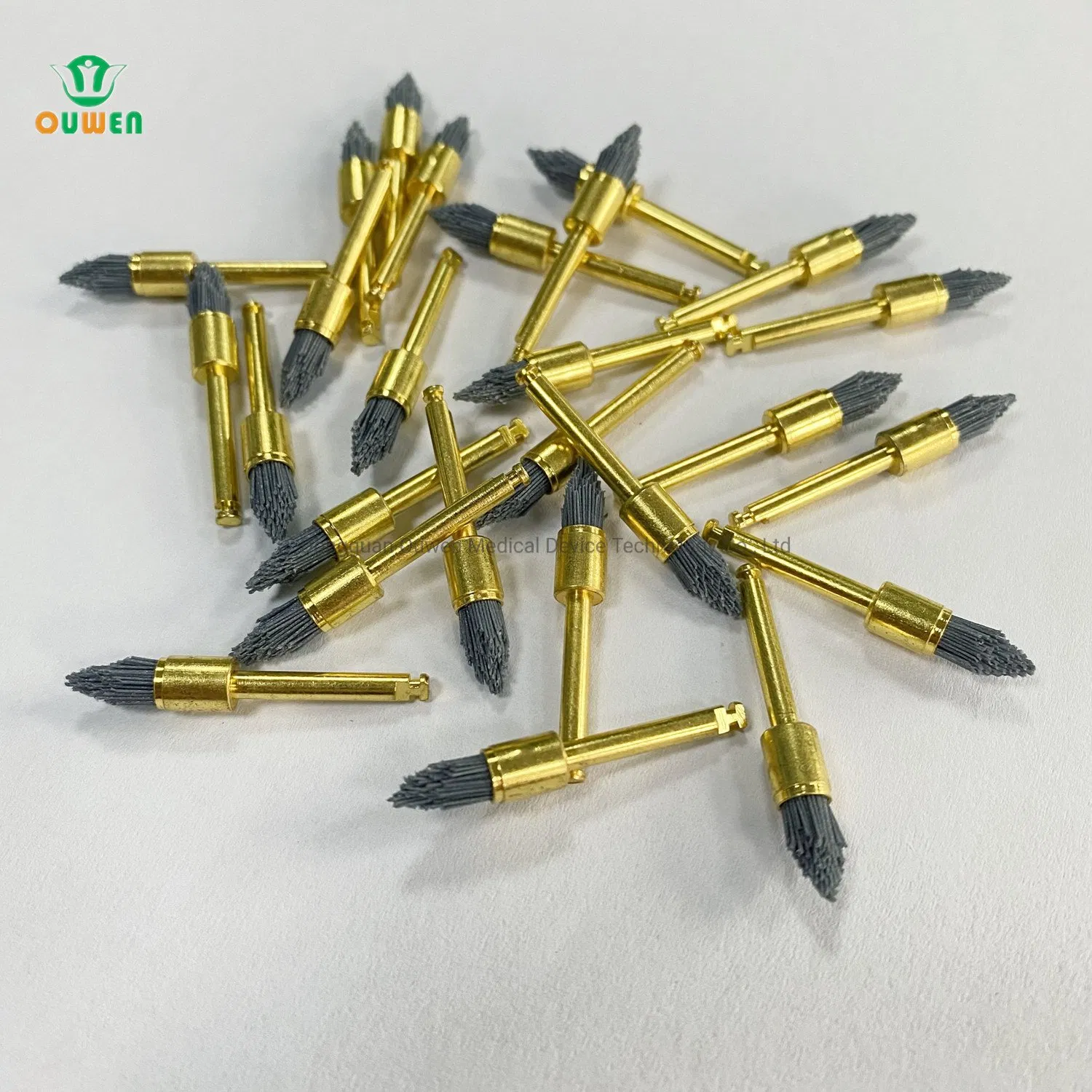 Dental Silicon Carbide Material Polishing Brush for Contra Angle Handpiece