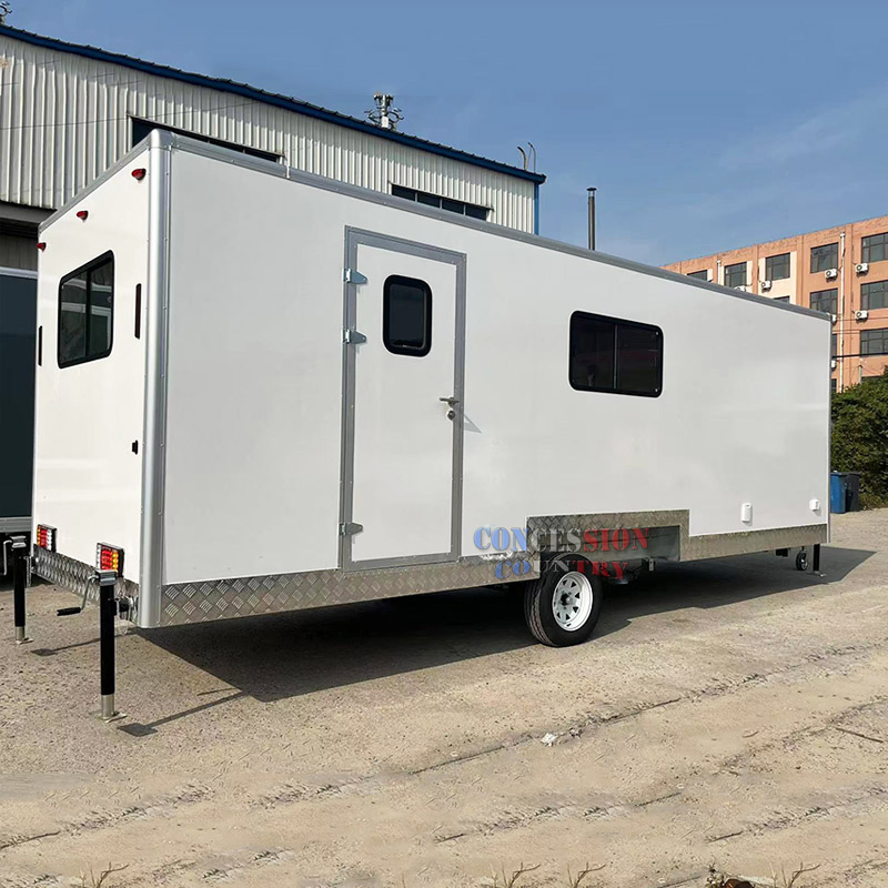 Luxury Outdoor Portable Office Trailer on Wheels Mobile Office Trailer for Sale