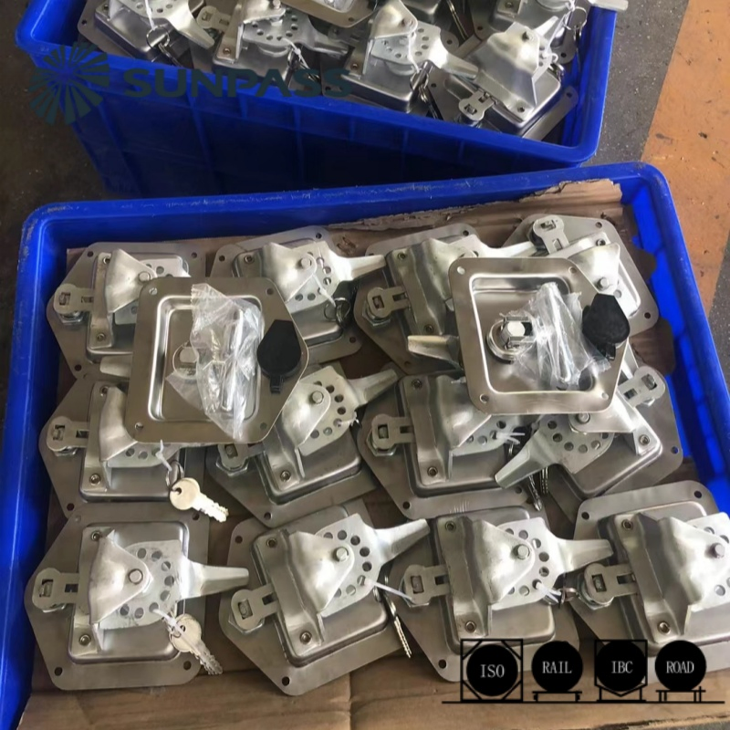 T-Handle Flush Locking Stainless Steel Truck Trailer Door Latch Container Door Lock