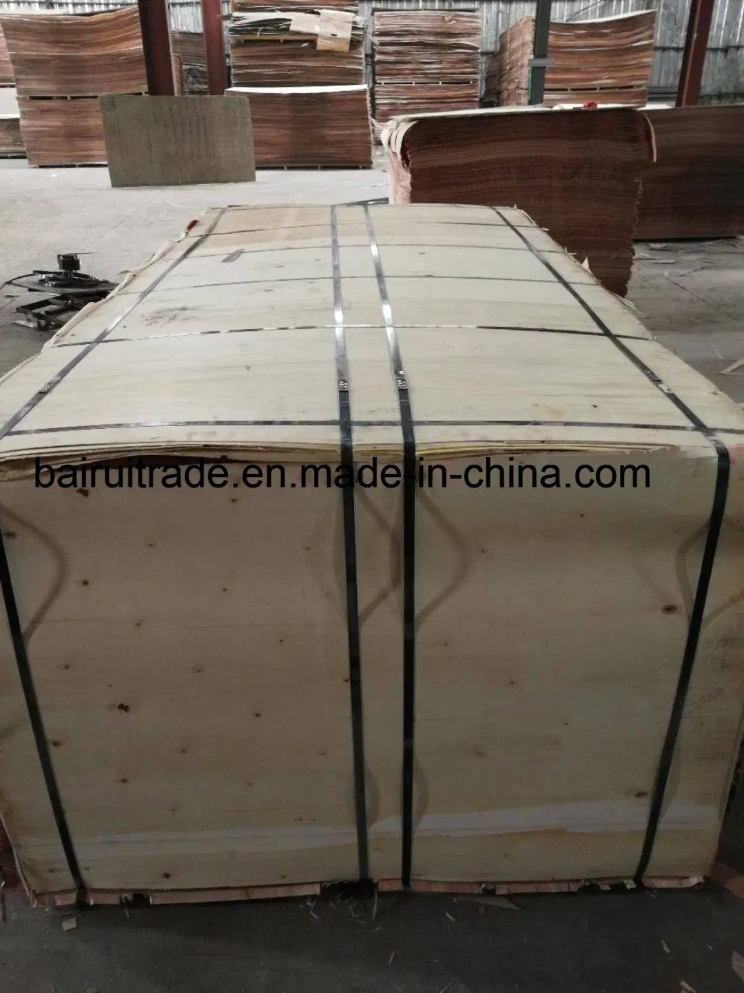 0.4mm Okoume Face Wood Veneer in Linyi