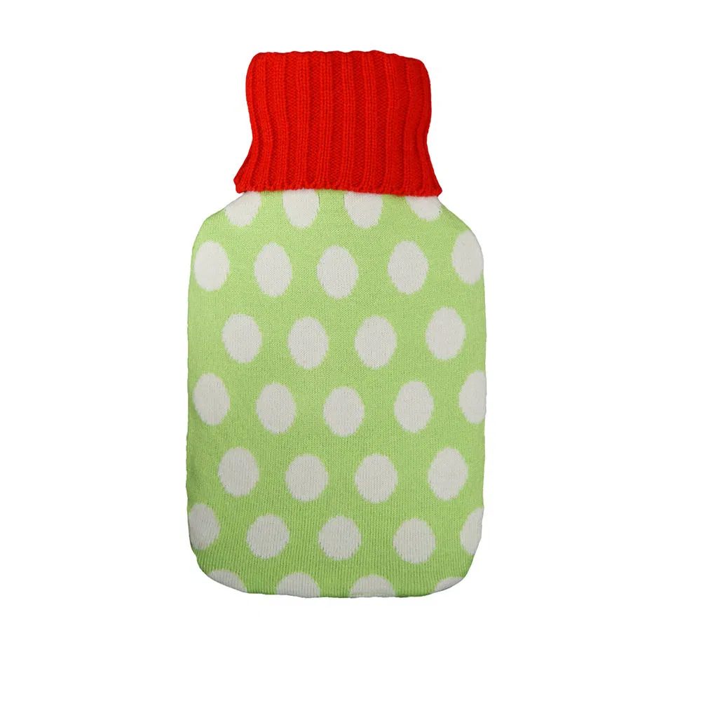 Hot Selling Winter Acrylic Custom Logo Knitted Cover for Rubber Hot Water Bag