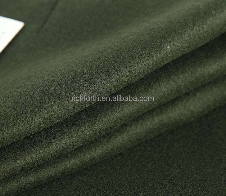 Green Blanket Pure Wool Thick Polyester Acrylic Spandex Bedding Blanket