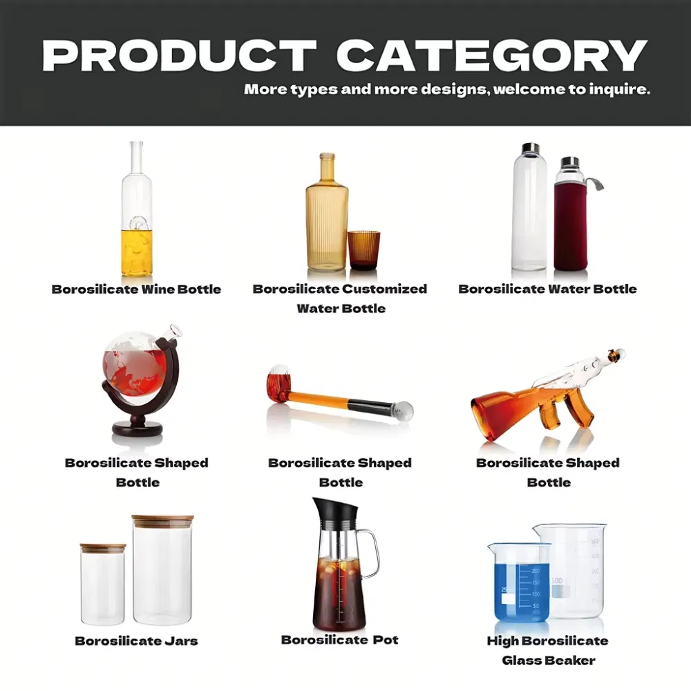 Heat Resistant Airtight Transparent Storage Juice Carafe High Borosilicate Glass Milk Bottle Food Container Jar Wooden Cork Stopper Lid