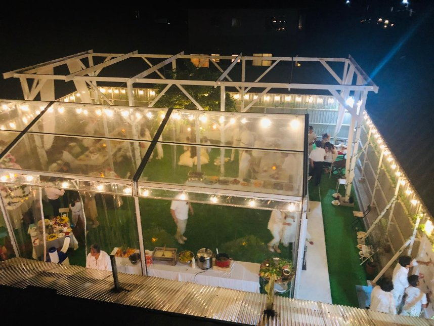 Warehouse Storage Tent Waterproof Industrial Aluminum Large Outdoor PVC Marquee Tent