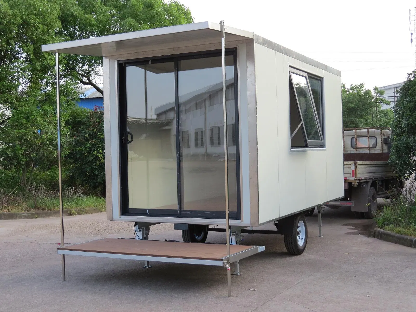EPS Sandwich Panel Coolroom on Trailer