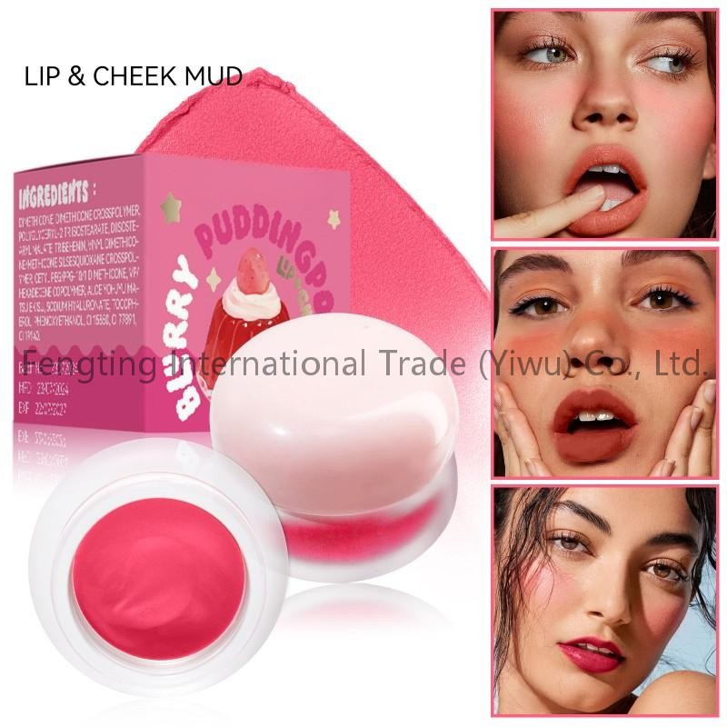 Wholesale Vegan Blush Cruelty Free Custom Velvet Blush Base Private Label Makeup Blusher High Pigment Long Lasting Smooth Silky Finish