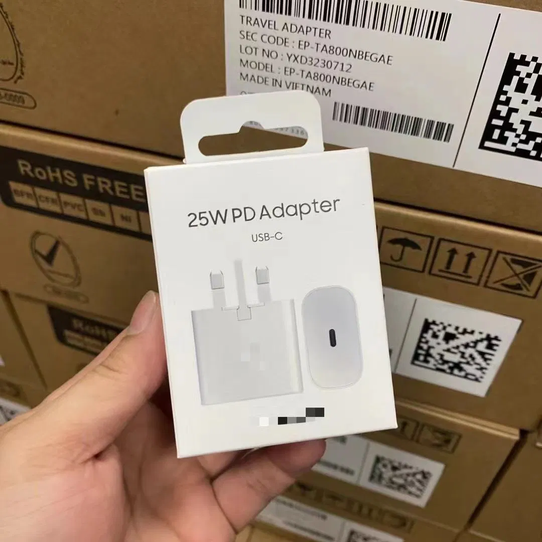 Original UK Mobile Charger 25W Pd Adapter USB-C Fast Charger