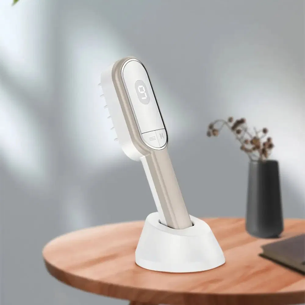 Wireless Vibration EMS Ion Conditioner Comb Hair Growth Laser Comb Hair Care Comb Electric Massage Hair Growth Comb Hair Growth Brush