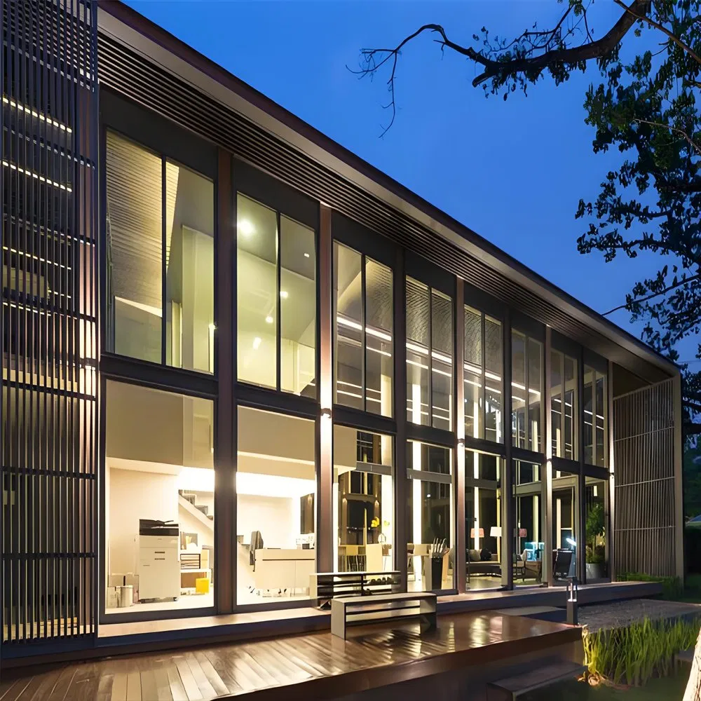 Custom Designed Modern Modular Metal Steel Structure Commercial Industrial Prefab Office Building Competitive Price Warehouses