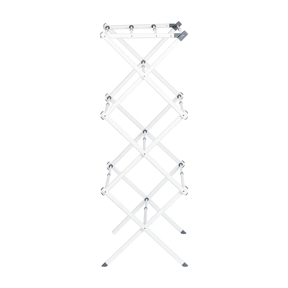 Portable Foldable Clothes Drying Rack Collapsible Laundry Rack for Indoor Outdoor