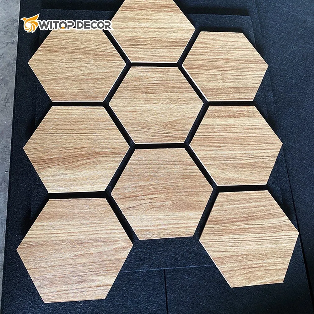Witop Decor Indoor Acoustic Wood Wall Panel Akupanel Sound-Absorbing Panels