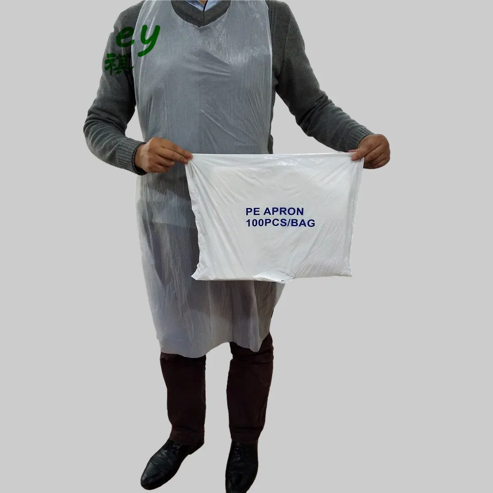Premium Disposable Sleeveless Plastic Aprons for Versatile Protection