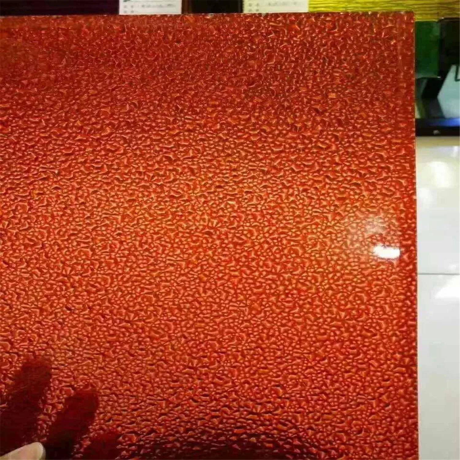 4mm Tinted Patterned Glass Color Glass Patterned Glass