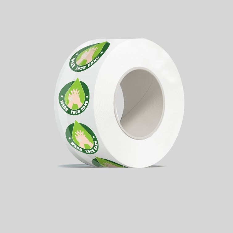Exquisite Roll Label Printing Self Adhesive Packaging Paper Sticker Label