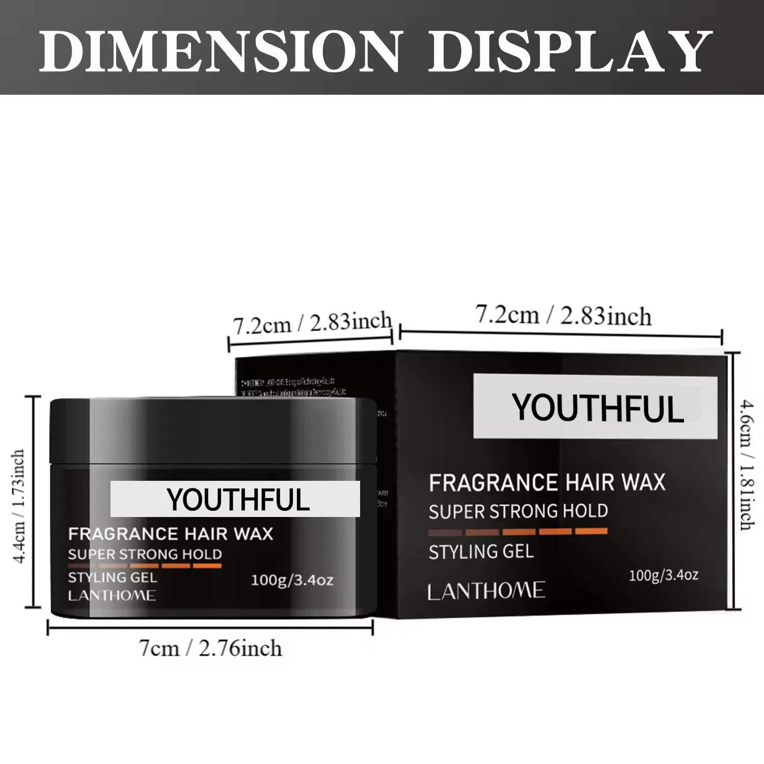 Private Label Styling Organic Hair Wax