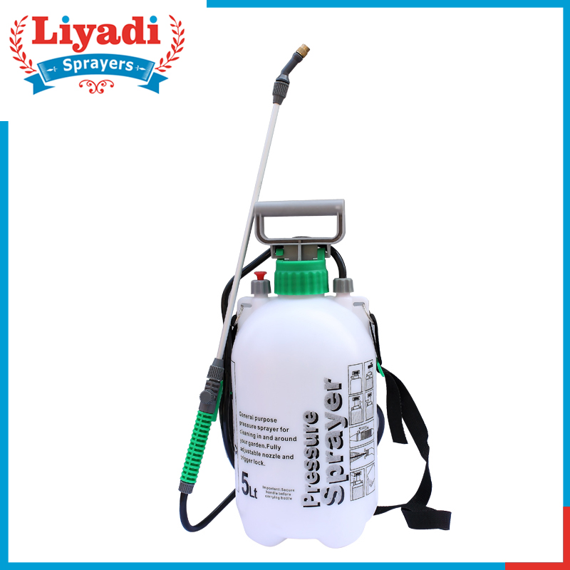 5L Manual PE Cheap High Pressure Shoulder Sprayer