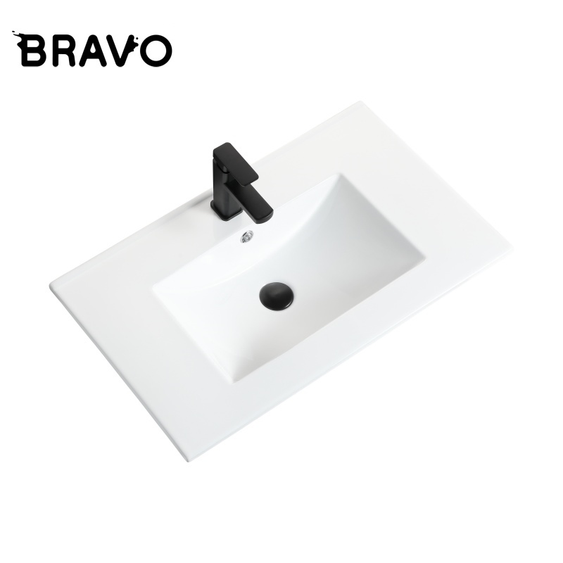 Керамическая раковина для ванной BRAVO с тумбой