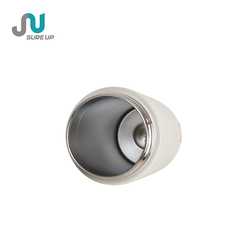 600ml Modern Stainless Steel Double Wall Vacuum Flask with Handle Lid Eco-Friendly Camping Business Gift for Hot/Cold Drinks