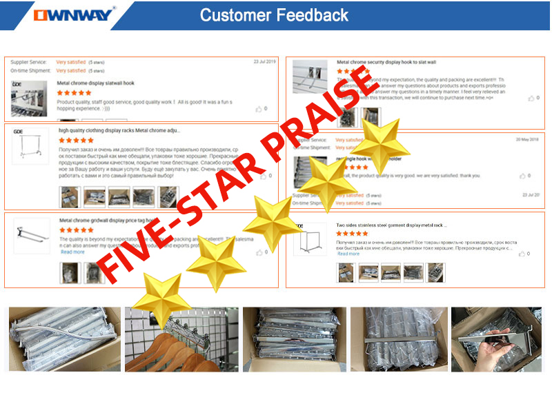 Metal Wall Mount Glass Holder for Shelves